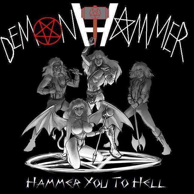 Demon Hammer alternate cover by DragonLord1975