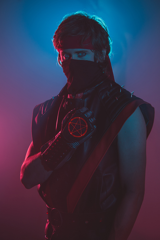 Live-Action Satan Ninja 198X Promo set photo