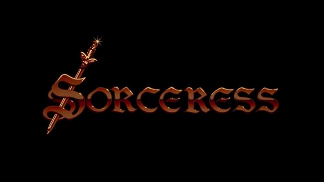 Sorceress 1982 Title Screen