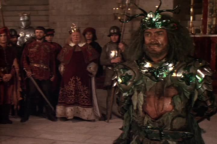 Sean Connery Green Knight Sword of the Valiant