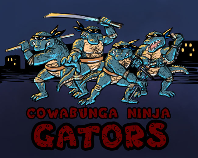 Cowabunga Ninja Gators
