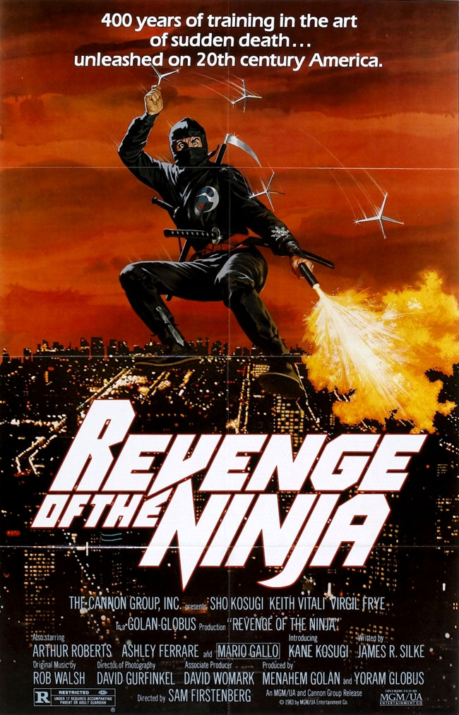 Revenge of the Ninja poster 1983