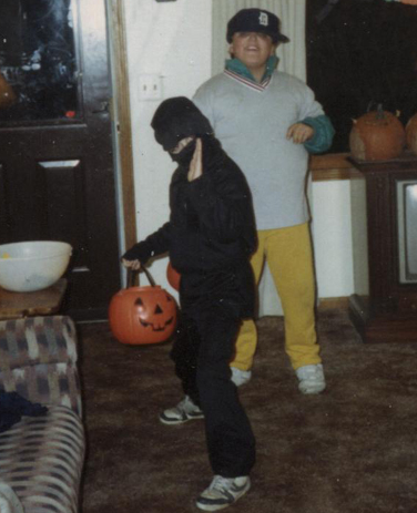 Ninja Adam Dravian Young Halloween