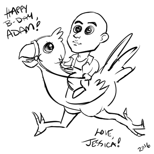 Adam Dravian Chocobo Rider