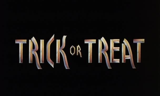 Trick or Treat 1986 title screen