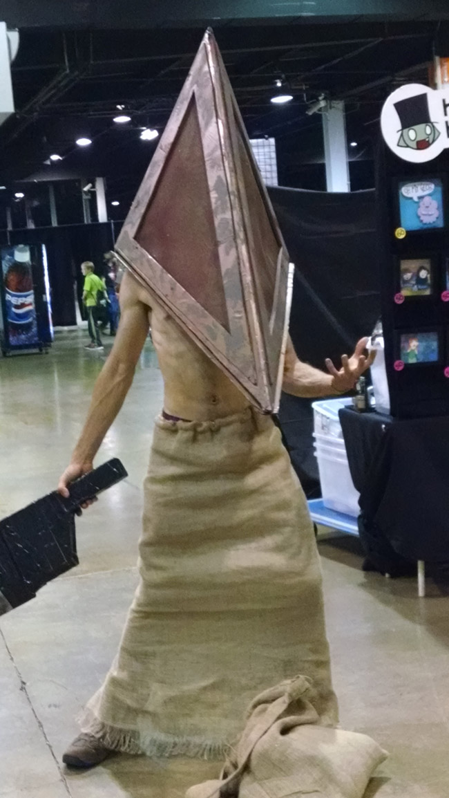 Pyramid Head Cosplay Anime Midwest 2015