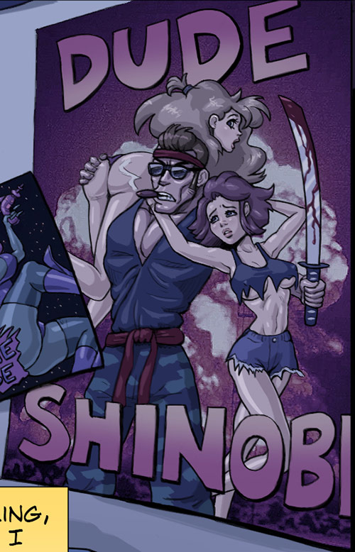 Dude Shinobi Poster